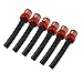 AnXin Motorcycle Gas Cap Air Vent Hose 6 PCS Fuel Oil Tank Valve Tube Breather CNC Universal for 50-450cc SX SXF XC XCF EXC EXCF XCW XCFW EC ATV Dirt Pit Bike Quad Orange