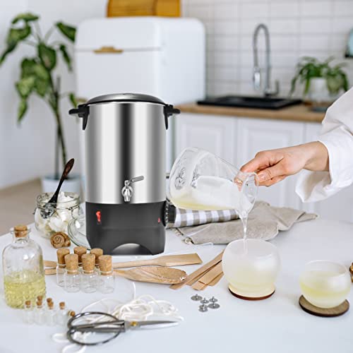 Derretidor de cera de 4,5 litros para fabricação de velas, panela de derretimento de cera elétrica g