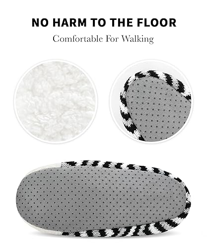 Image of DICUIRD Womens Animal Slipper Socks Non Slip Gripper House Slippers