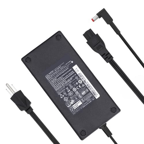 180W 19.5V 9.23A ADP-180MB K Laptop Charger Compatible for Acer Predator Helios 300 G3-571 G3-572 G3-571-77QK PH317 Aspire V Nitro 17 VN7-793G Aspire V15 AC Adapter Power Supply 5.5mm x 1.7mm
