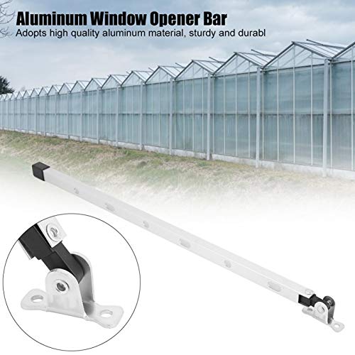Fdit Manual Aluminum Greenhouse Window Stay Kit Roof Vent Opener Bar Greenhouses Accessories #TOP2