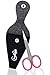 Nail Scissors Curved Eyebrow Scissors for Nail, Cuticle, Eyelashes, Nose Hair, Mustache and Beard - Manicure and Pedicure Small Scissors for Men and Women
