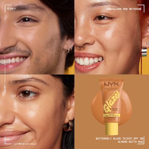 NYX Professional Makeup Fond de Teint Buttermelt Glaze SPF30 30ml