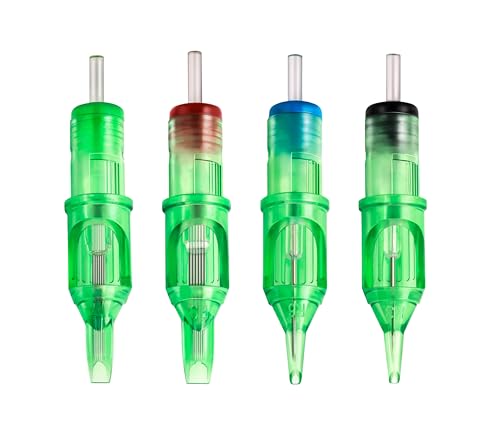 Unihuby Tattoo Nadeln 1205RL, 20pcs Tattoo Cartridge Nadeln 5RL Nadeln 1205 Round Liner Mix Cartridges Nadeln Tattoo Nadeln Set