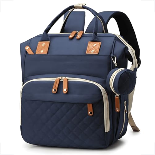 Mochila Maternidade Impermeável Térmica Mamãe Bebê Menino Grande Capacidade (P/Gestantes, Grávidas, Fraldas) CodaTech Luxo