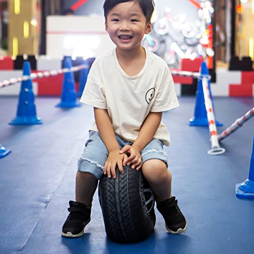 Image of Ryttir 15.7 Inch Big Creative 3D Simulation Wheel Plush Pillow,Soft Car Tire Pillow Wheel Toy Outdoor Cushions for Car Owners,Cuddle Companion for Age 0+(Birthday Gender Neutral Gift)