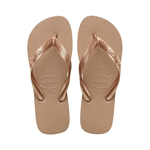 Havaianas Top Tiras, Chanclas, para Mujer, Rosa (Oro Rosa), 37/38 EU Cover