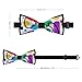 SVEFDOC Men's Paint Splatter Colorful Self-Tie Bow Tie for Party, Christmas, Dinners, Fashion Creative Bow Ties