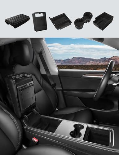 BASENOR 2024-2021 5PCS Tesla Model Y Modello 3