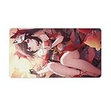 花火 崩壊：スターレイル マウスパッド ゴム製 防水材質 滑り止め 耐久性良い 薄型 ゲーミング用 オフィス用 手首クッション 萌えグッズ かわいい ゲームキャラクター