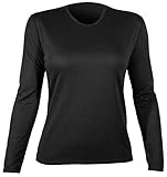 Hot Chillys Bi-Ply Crewneck Black LG