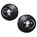 MOFORKIT LED License Plate Light Black Lens Housing Compatible with Ford F150 F250 F350 F450 F550 Super Duty Pickup Truck Explorer Sport Trac Ranger Excursion Bronco Expedition Explorer