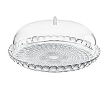Abmessungen: Ø36 x h14 cm Taartset transparant Ø360mm H 140mm Guzzini 19950000 Tiffany