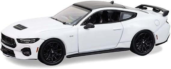 Greenlight Collectibles 13370-F Muscle Series 30-1:64 Scale Diecast Model - 2024 Mustang - Oxford White