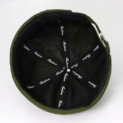 Image of Dome Brimless Hats for Women Men Beanie Docker Cap Sailor Skull Cap