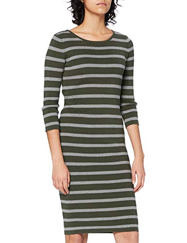 NIZZIN Monique vestido, Verde (Green/grey 19-0413), X-Large Cover