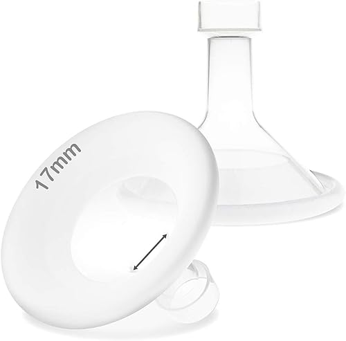 Miniatura 15 de Nenesupply Bridas ovaladas de 0.827 in compatibles con piezas de bomba Medela de repuesto de 0.827 in para extractores de leche Medela. Trabaja con