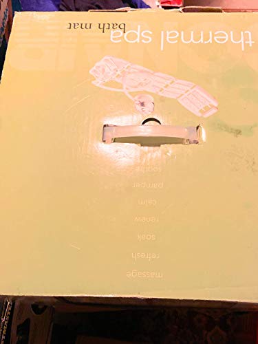 Conair MBTS9 Ultimate Thermal Spa Bath Mat with Remote and Massage, Chrome