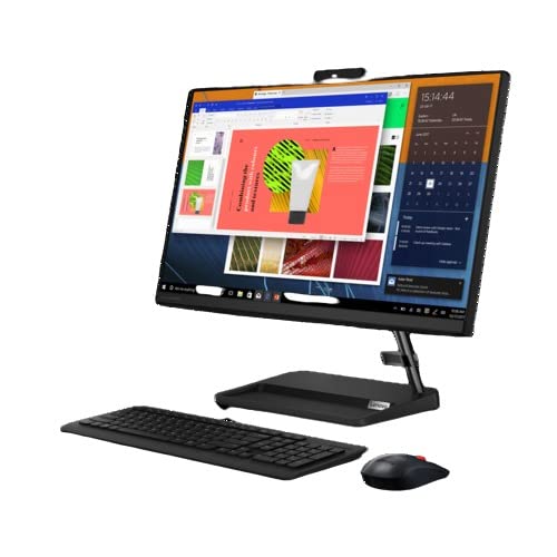 AIO 3 24ITL6 (F0G00091AX) / Core i5-1135G7 / 8GB / 1TB HDD/NVIDIA GeForce MX450 2GB / 23.8" FHD (1920x1080) IPS 250nits Non-touch/Wireless Keyboard & Mouse/DOS/BLACK