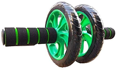 Coexistence of strength and beauty 4 In 1 Wheel Roller Kit for Fitness Strength & Abdominal Training with Roller Wheel, Knee Pad,Yoga Stretch Belt and Wrist Arm Flexor Exerciser Beautiful details are