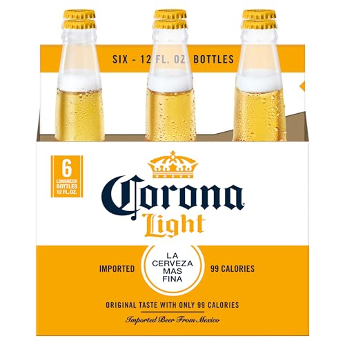 Corona Light Beer, 6 pk, 12 fl oz Bottles, 4.0% ABV