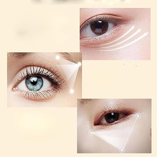 Image of GLOWISH VC Under-Eye Serum Roll-On Vitamin C + Plant Extracts | Cooling Stainless-Steel Roller for Dark Circles, Puffiness & Fine Lines | Fast-Absorbing, Non-Sticky Eye Gel (15Ml)