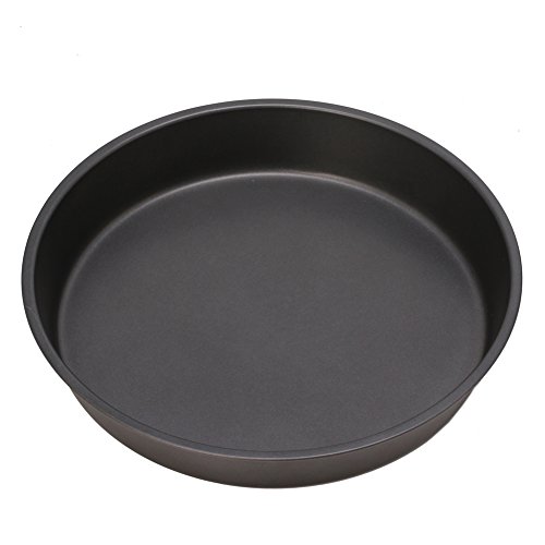 Yintiod Neue Runde Deep Dish Pizza Pfanne Antihaft-Kuchenblech Backen Küchenwerkzeug 24 cm Stahl
