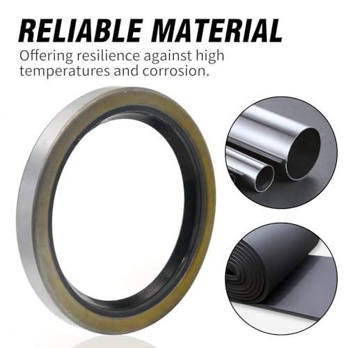 VIKKSAER 90310-58003 Rear Axle Shaft Oil Seal Left Right Rear, 9031058003 Oil Seal Rear Axle Shaft Replacement for Toyota 4Runner 2003-2011 Tacoma 2005-2019 FJ Cruiser 2007-2012