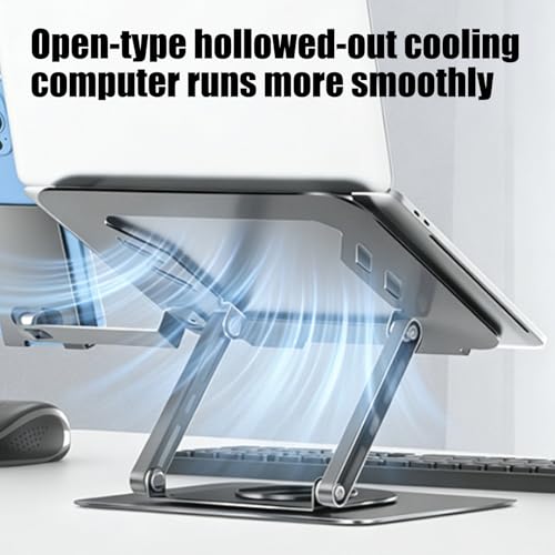 Support PC portable ergonomique pliable en aluminium de haute qualité - 6