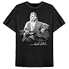 Kurt Cobain T Shirt Guitar Umpugged Live Photo Signature Official Mens Black XXL #2