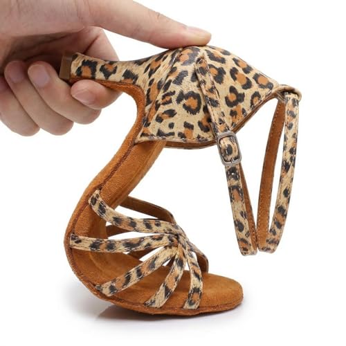 Image of MSMAX Women's Practice Ballroom Dancing Shoes Indoor Performance Latin Dance Shoes for Woman
