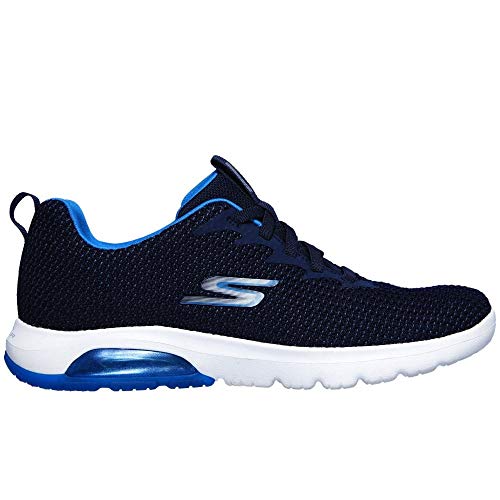 Skechers Skechers womens Walking Sneaker, Navy/Turquoise, 8.5 US