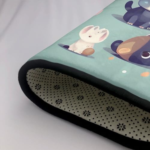 Tapis de sol absorbant HYTTER en velours fin et doux lavable - 6