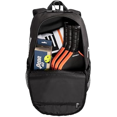HEAD Tour Pickleball Backpack 22L, Hanging Fence Hook, Shoe Compartment, Fits Up to 3 Pickleball Paddles
