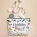 Papiailove Florida Makeup Bag Souvenirs Gifts for Women, Travel Cosmetic Bag, Waterproof Toiletry Organizer Zipper Pouch for Girls Travelers Florida Is Always A Good Idea