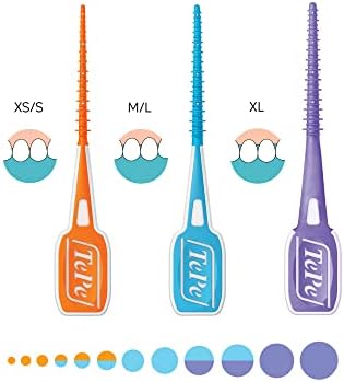 TePe EasyPick Toothpicks, Orange, ISO XS-S, 60pcs, Dental Plaque Removal Tool, efficient and Easy Cleaning Between the Teeth, toothpicks for Narrow Gaps - View 6