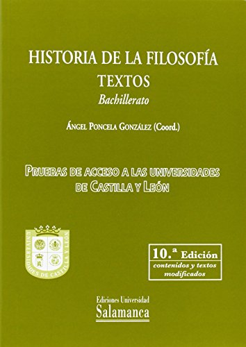 Historia de la Filosofia Textos Bachillerato