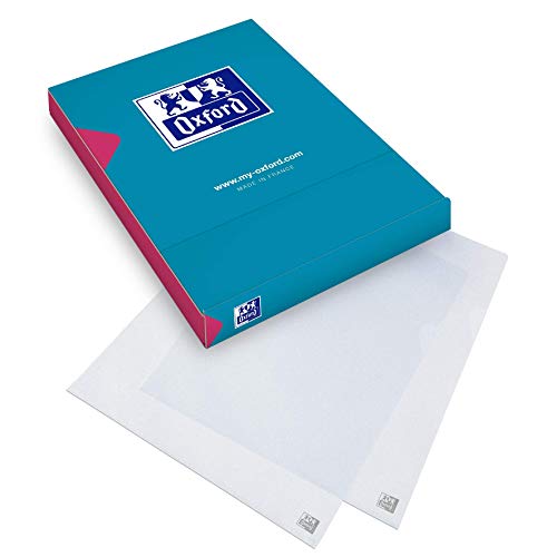 Pochettes transparentes A4 Elba Vision grainées pour protéger vos cours étudiants