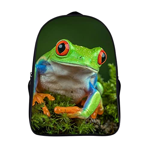 Sac à dos cool grenouille solide contre l'usure pour voyage et quotidien