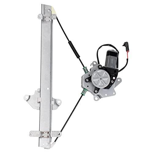 Image of TRQ Front Left Power Window Regulator & Motor Assembly Drivers Side Compatible with 1995-1999 Nissan Sentra NI1350117
