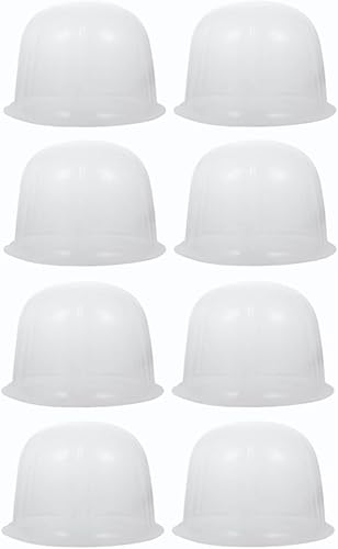 8 unids Contenedor de Almacenamiento Protector Dormitorio Tienda Máquina Fedoras Organización Lavadora Casa Secador Sombrero Soporte Y Tapas Jaula