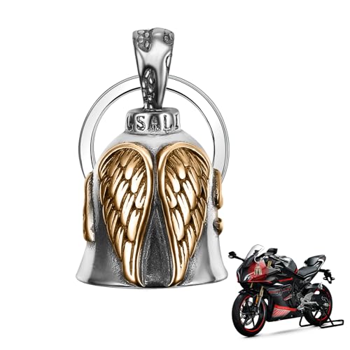 Guardian Bell Motorrad Glocke Harley Biker Bell Motorrad GlöCkchen Anschluss Biker Glocke Motorrad Glocke GlüCksbringer Guardians Motorrad AnhäNger Motorradglocke Guardian Biker Bell Keyring