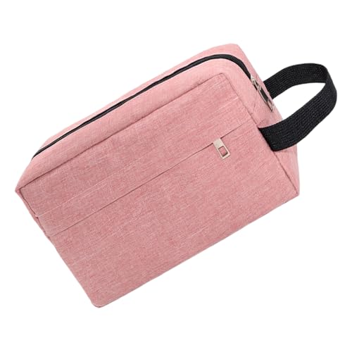 頑丈なトラベルオーガナイザーポーチ化粧用トイレタリーカメラエレクトロニクスおよびアクセサリー用の厚くなった耐水性素材布バッグ