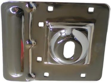 New Life Products 37-652OS Door Deadbolt Defender, Latch Guard, Door Reinforcer Protects Out Swinging Door from Forced Entry, Replacement for Prime-Line Door Reinforcer U9496