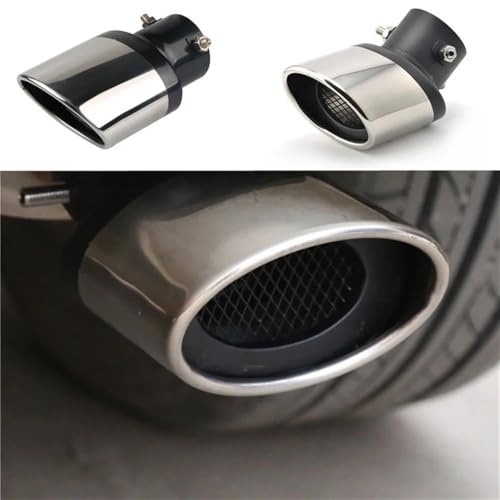 Cubiertas tubos escape cromadas de alta resistencia para Land Cruiser y Prado 2