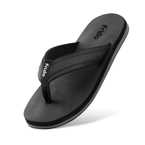 Image of Frido Cloud Comfort Slippers for Women & Men | Available in 2 Options- Arch Support & Without Arch |Orthopedic Soft Home Chappal Unisex Slipper, House Slipper with Anti-Skid Sole for Home Use & Casual