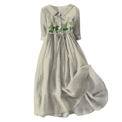 Robe de soirée grise en taille S fluide pour demoiselle d'honneur