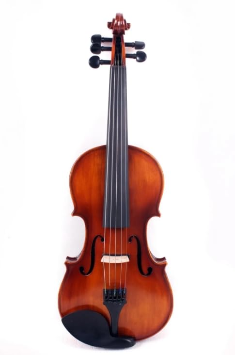ModouString Viola 15.5 inch 5 String Spruce top Maple Back Ebony Fittings Free Bag,Bow Hand Made
