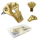 Earthquake Hangers Heavy Duty Picture Hanging Hooks 75lbs 10pcs