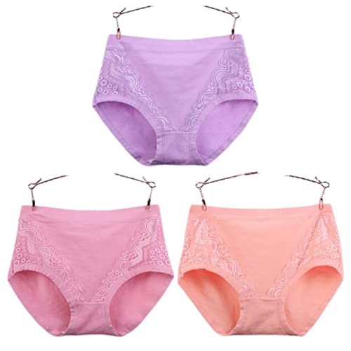 Briefs full coverage femmes lot de 3 culottes taille haute en 5XL